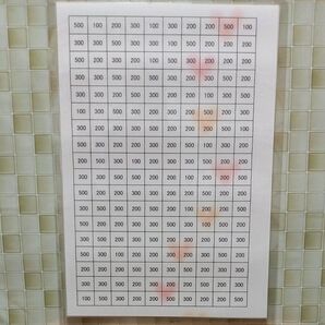 ◎ハンドメイド◎貯金シート2種&封筒貯金2枚セット