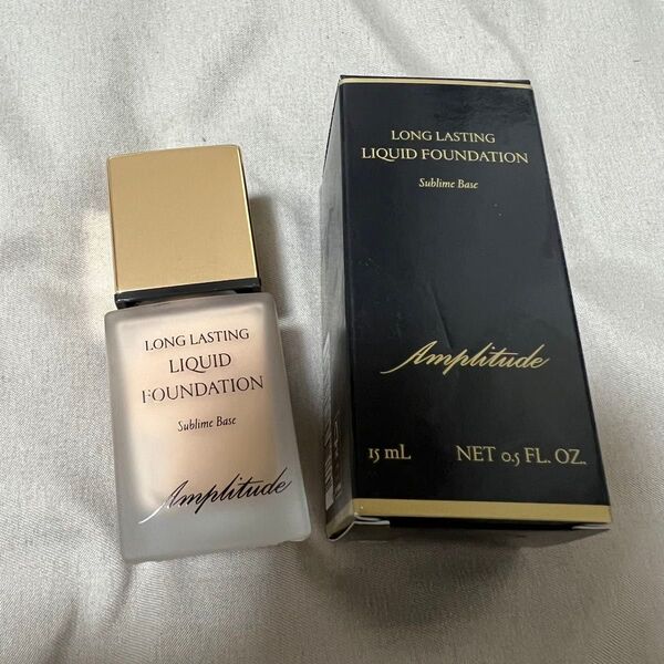 新品 未使用 アンプリチュード ロングラスティングリキッドファンデーション10 Amplitude 15ml リキッドファンデ