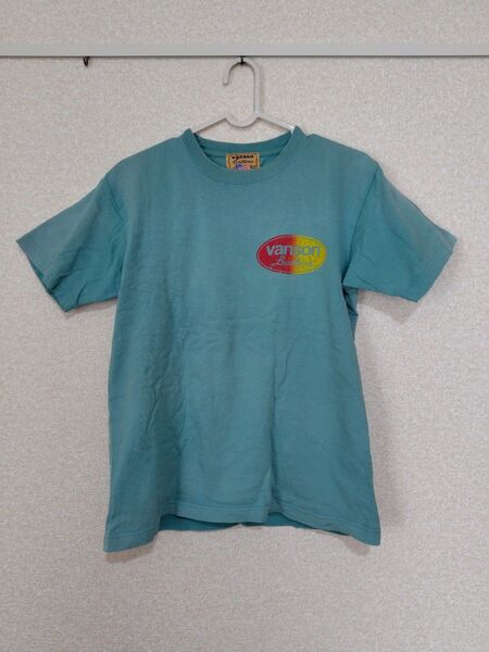 バンソン Tシャツ Sサイズ ラメ ファイアーバードグラデーションプリント レア古着
