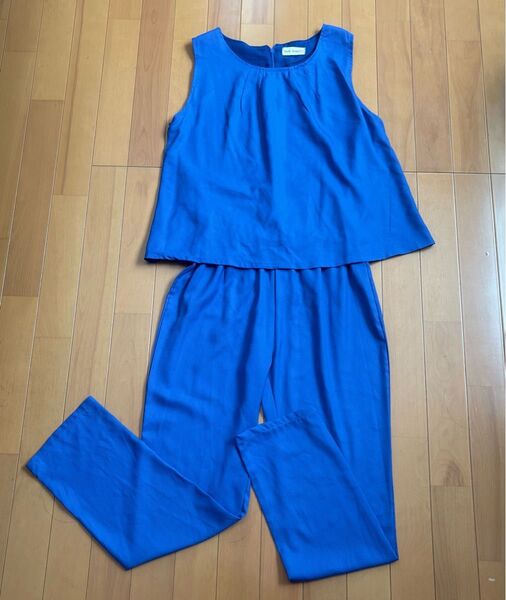 美品 オールインワン パンツ スラックス ボトムス セットアップ