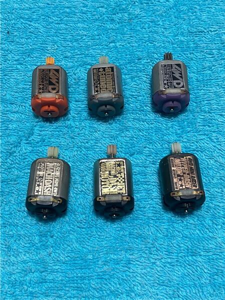 ミニ四駆モーター タミヤ 通電確認済 ジェットダッシュモーター マッハダッシュモーター ハイパーダッシュ アトミックチューン 等