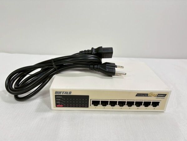 訳あり BUFFALO スイッチングハブ LSW-GT-8NSR(C1)