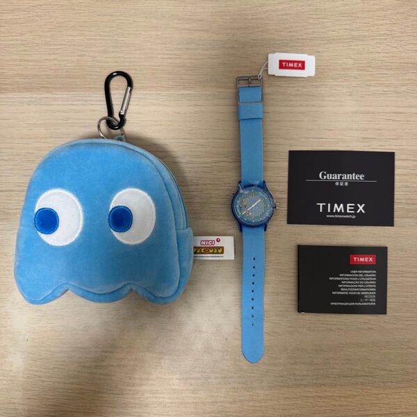 新品TIMEXタイメックスPAC MAN CamperパックマンキャンパーコラボウォッチNICIニキウォッチケース付き男女兼用