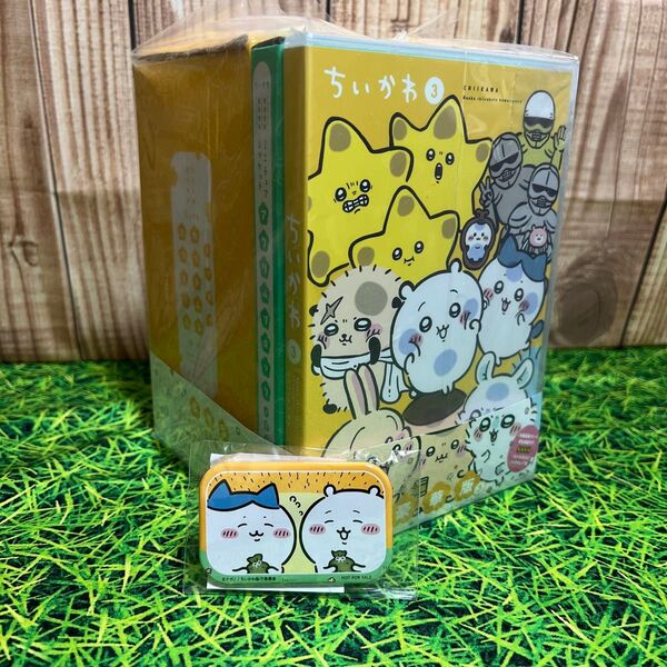 ちいかわ ③ DVD 豪華版 ①カブトムシもちもちスクイーズ②ミニチュアジャケット アクリルブロック新品・未使用・未開封