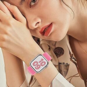 バンド ベルト ヤーン 交換 Apple Watch ブレイデッドソロループ 編