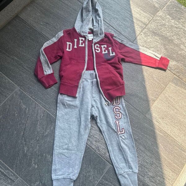 DIESEL KIDS セットアップ パーカー
