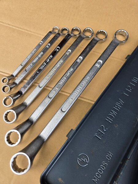 TONE メガネレンチ OFF SET レンチ 6本セット 昭和レトロ