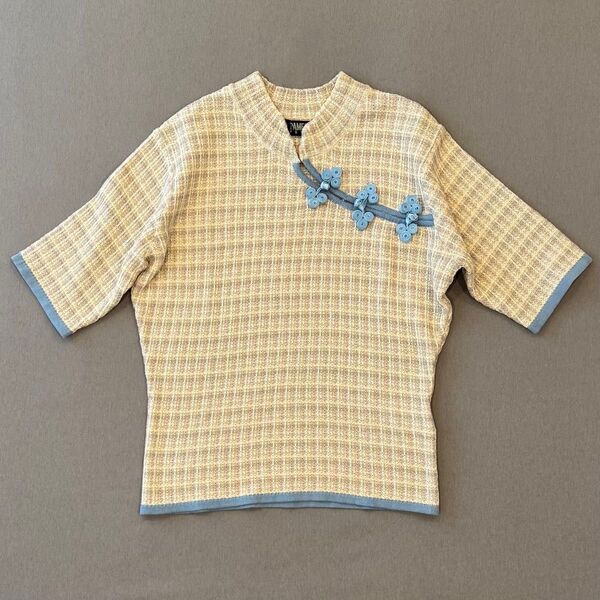 PAMEO POSE パメオポーズ Meifan Knit Top メイファン 半袖