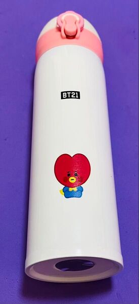 新品 BTS BT21 バンタン ベビー TATA タタ テテ 水筒 タンブラー 1個 白 ホワイト