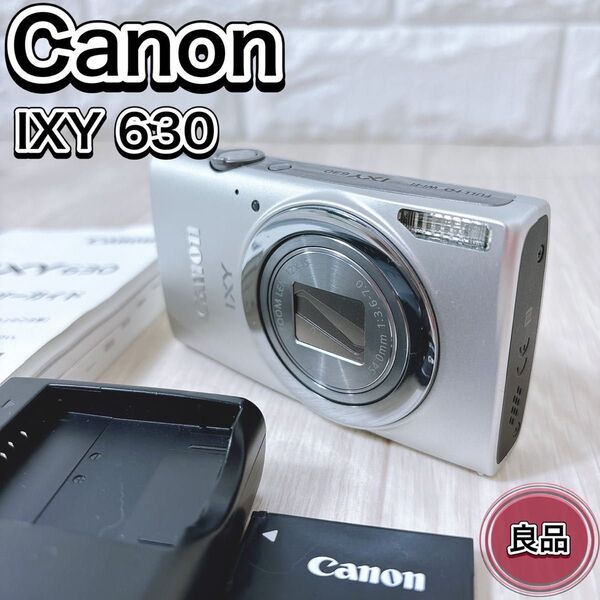 Canon キヤノン コンパクトデジタルカメラ IXY 630 シルバー 人気