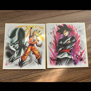 ドラゴンボール 色紙 DRAGON BALL 色紙ART ミニ色紙 孫悟空 フリーザ セット
