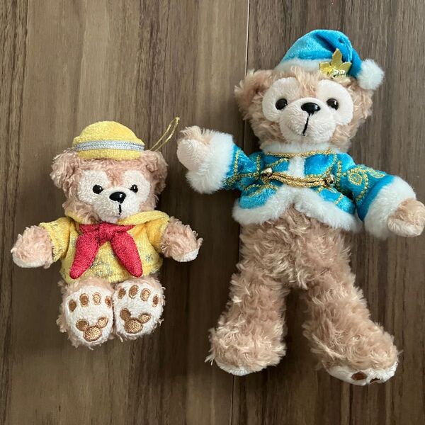 ディズニー ぬいぐるみバッジ ダッフィー グッズセット クリスマス 30周年