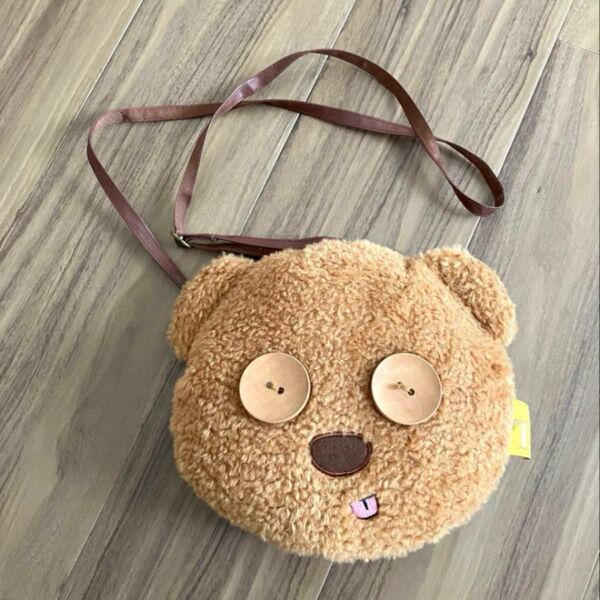 USJ ユニバ Tim ティム がま口 ポシェット コインケース ぬいぐるみ ポーチ 斜め掛け