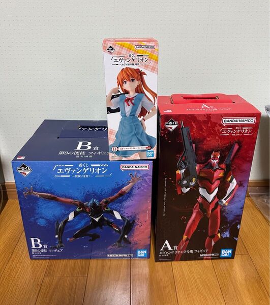 一番くじ エヴァンゲリオン フィギュア新品未開封3点セット