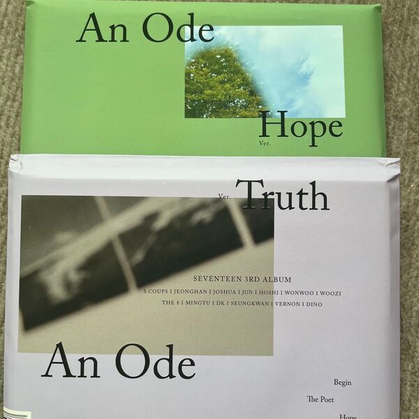 SEVENTEEN アルバム An Ode Hope ver. Truth ver. 2形態セット