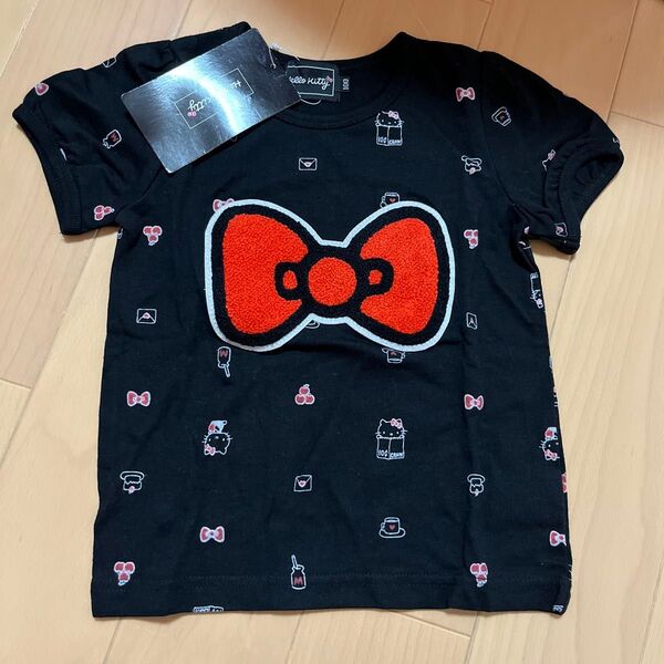 新品タグ付き ハローキティ キティ トップス 半袖シャツ Tシャツ 100 子供服 キッズ