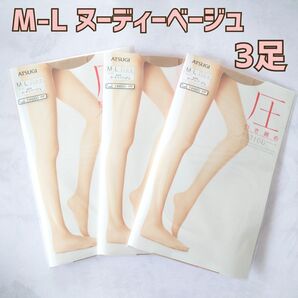 ATSUGI ストッキング 圧 M-L セット