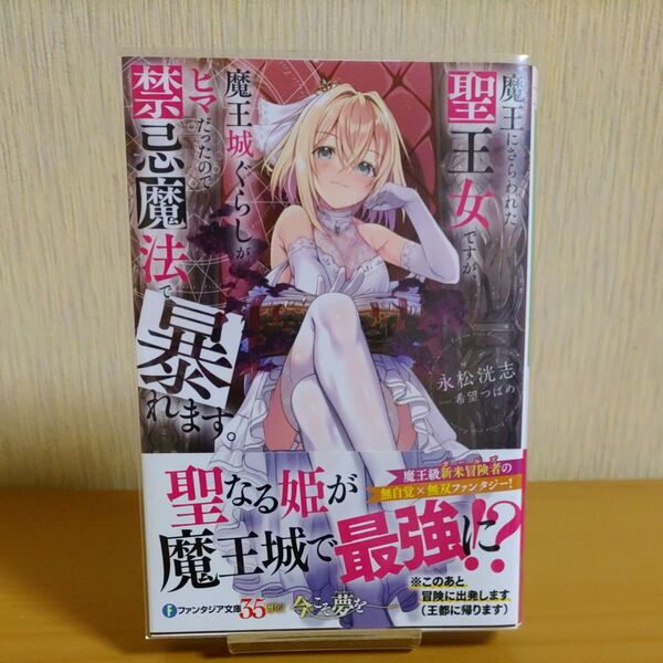 魔王にさらわれた聖王女ですが、魔王城ぐらしがヒマだったので禁忌魔法で暴れます。 (富士見ファンタジア文庫 な-9-3-1) 初版