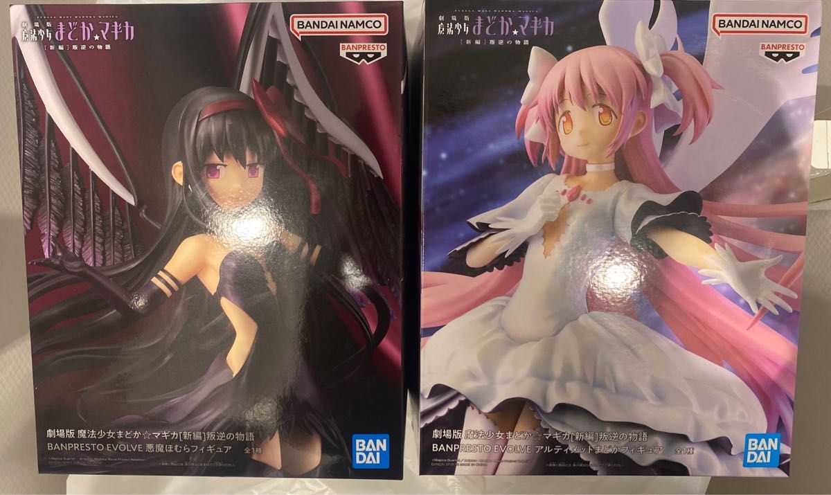 魔法少女まどか マギカBANPRESTO EVOLVE フィギュア 2種セット 魔法少女まどか マギカBANPRESTO EVOLVE フィギュア 2種セット