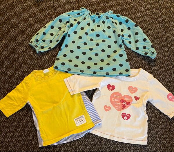七分袖 Tシャツ 春 7部 80 90