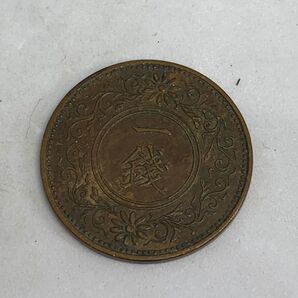あ139大日本 ミニ硬貨 一錢 昭和6年 菊紋 入手困難 硬貨 日本硬貨 貿易銀 日本古銭 コレクションコイン 貨幣 重さ約3g