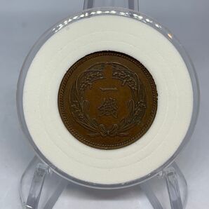 あ141大日本 ミニ硬貨 一錢 大正2年 菊紋 極美品硬貨 日本硬貨 貿易銀 日本古銭 コレクションコイン 貨幣 重さ約7g