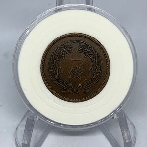 あ142大日本 ミニ硬貨 一錢 明治34年 菊紋 極美品硬貨 日本硬貨 貿易銀 日本古銭 コレクションコイン 貨幣 重さ約7g