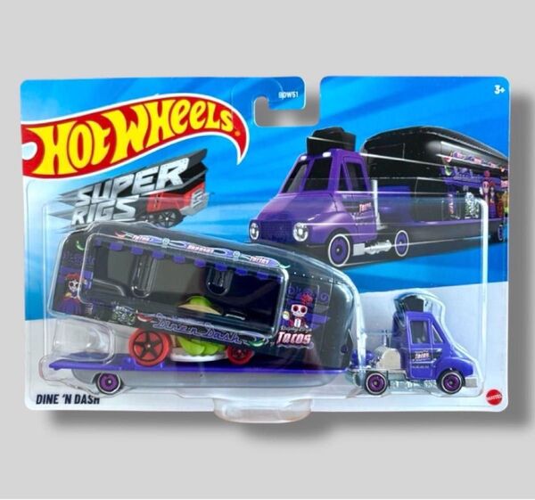 ホットウィール スーパーリグ ダイナンダッシュ タコス Hot Wheels スーパーリグス DINE 'N DASH