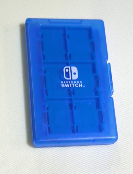 Nintendo Switch ゲームカードケース ×12 ブルー ライセンス商品