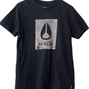 ★良品 NIXON ビックロゴ Tシャツ メンズ M