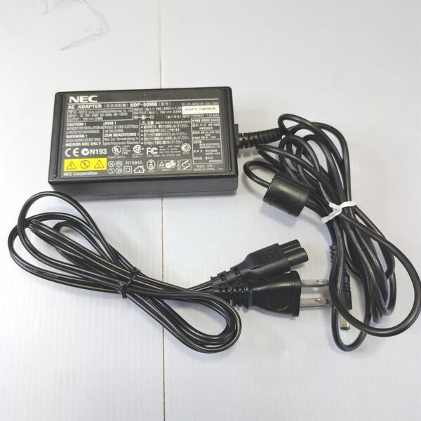 NEC AC ADAPTOR ADP-50MB AC100240 DC19V 2.64A