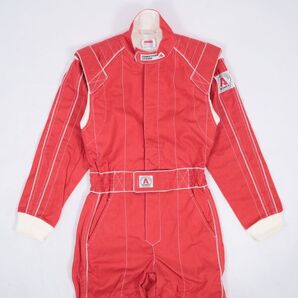 返品可◆S◆未使用 ケブラー×NOMEX COMPETITION LICENSE レーシングスーツ カート◆赤C2/5◆A109F