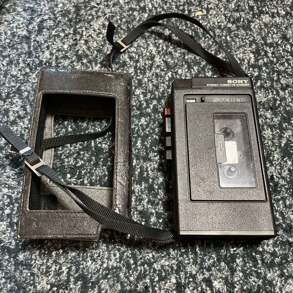 SONY ステレオカセットコーダー TCM-70 レトロ