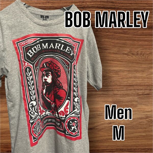 OBEY BOB MARLEY ボブマーリー メンズ半袖Tシャツ Mサイズ 古着