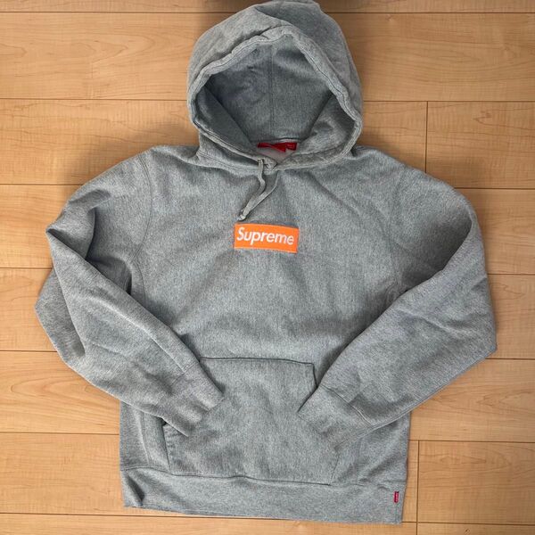 Supreme グレーパーカー Lサイズ