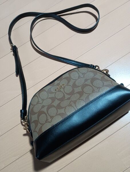 Sell超美品 ☆ COACH SHOULDER BAG コーチ ショルダーバッグ ブラウン K1981F76674
