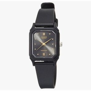 CASIO LQ-142E-1A ブラックラバーベルト