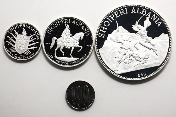 Yahoo!オークション -「アルバニア」(硬貨) (貨幣)の落札相場