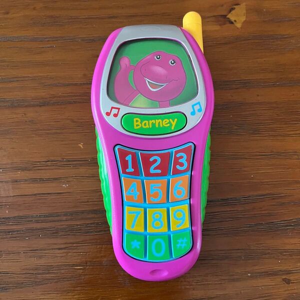 Barney バーニー 電話 おもちゃ 海外ビンテージ おもちゃ