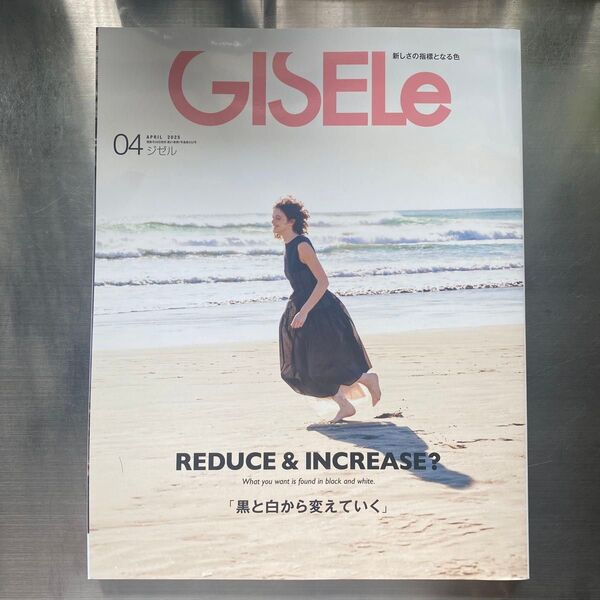 GISELe ジゼル 2025年4月号 「白と黒から変えていく」