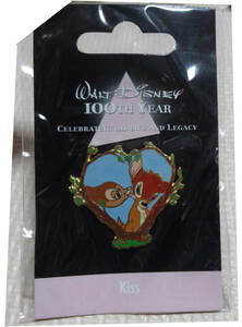  Disney store Bambi 100 anniversary commemoration limitation KISS pin badge pin bachi pin z rare retro 