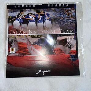 2007年サッカー日本代表卓上カレンダー 新品未開封