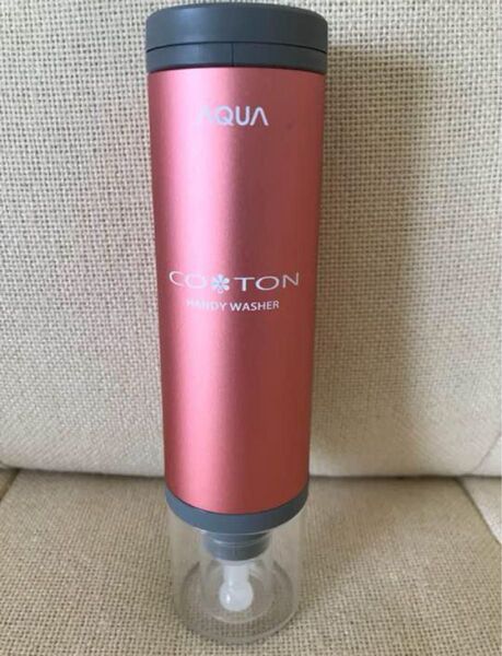 新品未使用/AQUA/ハンディ洗濯機COTON/ピンク