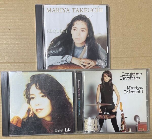 竹内まりや CD3枚セット : REQUEST / Longtime Favorites / Quiet Life