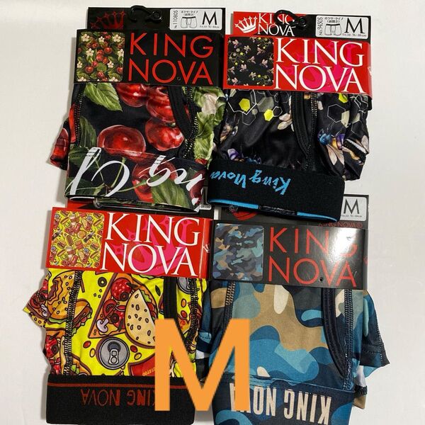 KING NOVA ボクサーパンツ M 4枚セット