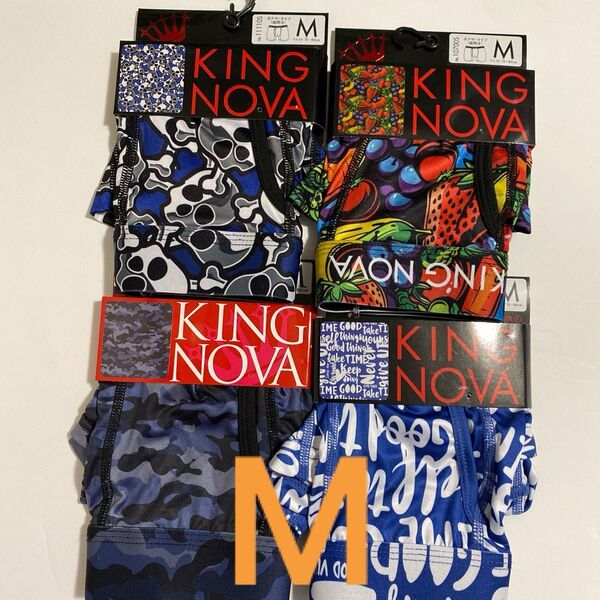 KING NOVA ボクサーパンツ M 4枚セット