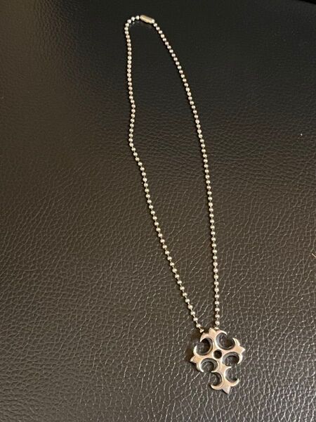ノンブランド クロスペンダントネックレス シルバーコーティング ユーズド品