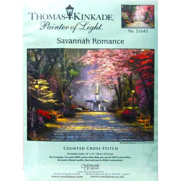 クロスステッチ キット【CANDAMAR DESIGNS】Savannah Romance