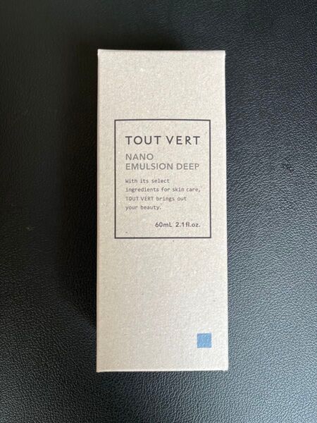 未開封 トゥヴェール ナノエマルジョン ディープ 60ml 乳液 乾燥肌 TOUT VERT