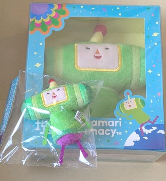 塊魂 王子 ぬいぐるみ マスコット 2点セット